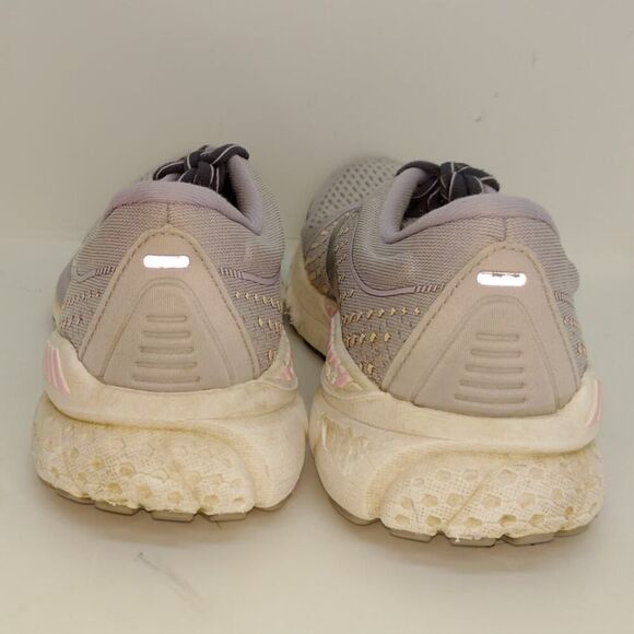 Brooks Adrenaline GTS 21 Womens Pre-owned Lavendar & Pink Running Shoes - 8 1/2 - Picture 5 of 6